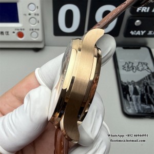 ZF A52850 IWC Portugieser 44mm IW503504 RG White Dial Brown Leather Strap - Image 2