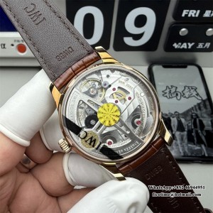 ZF A52850 IWC Portugieser 44mm IW503504 RG White Dial Brown Leather Strap - Image 8