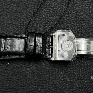 ZF A51011 IWC Portugieser 42mm IW500703 Black Dial Black Leather Strap - Image 6