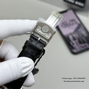 ZF A52850 IWC Portugieser 44mm IW503501 White Dial Black Leather Strap - Image 9