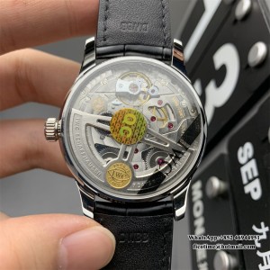 ZF A51011 IWC Portugieser 42mm IW503501 White Dial Black Leather Strap - Image 5