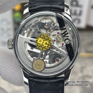 ZF A51011 IWC Portugieser 42mm IW500710 Blue Dial Black Leather Strap - Image 4