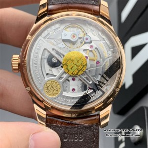 ZF A52850 IWC Portugieser 44mm IW503504 RG White Dial Brown Leather Strap - Image 2