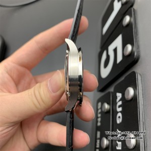 ZF A7750 IWC Portugieser Chrono 41mm IW371491 Blue Dial Black Leather Strap - Image 6