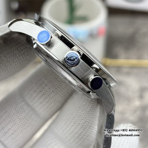 ZF A7750 IWC Portugieser Chrono 41mm IW371617 White Dial SS Bracelet - Image 4