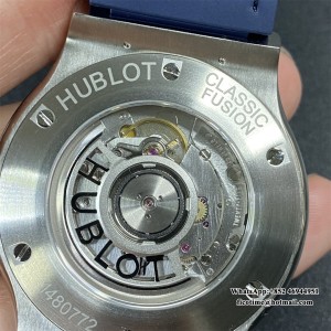 APSF A1110 Classic Fusion 42mm Blue Dial Blue Rubber Strap - Image 5