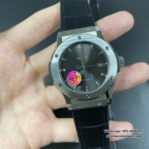 APSF A1110 Classic Fusion 42mm Grey Dial Black Rubber Strap - Image 5