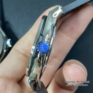 APSF A1110 Classic Fusion 42mm Black Dial Black Leather Strap - Image 7