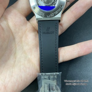 APSF A1110 Classic Fusion 42mm White Dial Black Leather Strap - Image 2