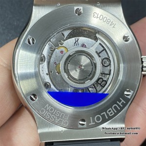 APSF A1110 Classic Fusion 42mm White Dial Black Leather Strap - Image 4