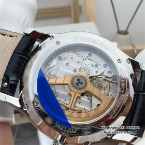 APSF A925 Master Ultra Thin Moon 39mm White Dial Black Leather Strap - Image 4