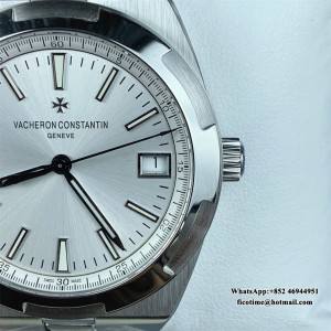 ZF A5100 Overseas 41mm 4500V Silver Dial SS Bracelet - Image 6