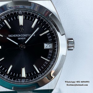 ZF A5100 Overseas 41mm 4500V Black Dial SS Bracelet - Image 4