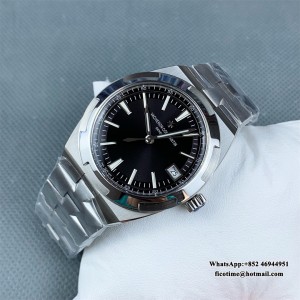 ZF A5100 Overseas 41mm 4500V Black Dial SS Bracelet - Image 6