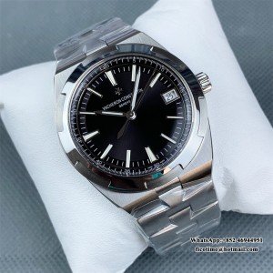 ZF A5100 Overseas 41mm 4500V Black Dial SS Bracelet - Image 8