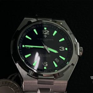 PPF A1226SC Overseas 42mm 47040 Blue Dial SS Bracelet - Image 4