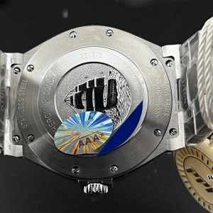 PPF A1226SC Overseas 42mm 47040 Black Dial SS Bracelet - Image 3