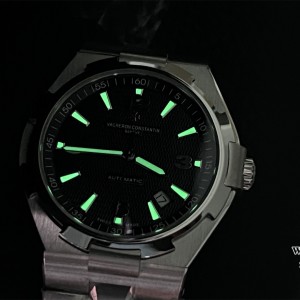 PPF A1226SC Overseas 42mm 47040 Black Dial SS Bracelet - Image 4