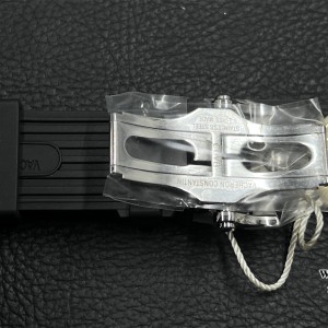 PPF A1226SC Overseas 42mm 47040 White Dial Black Rubber Strap - Image 4