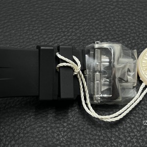 PPF A1226SC Overseas 42mm 47040 White Dial Black Rubber Strap - Image 5