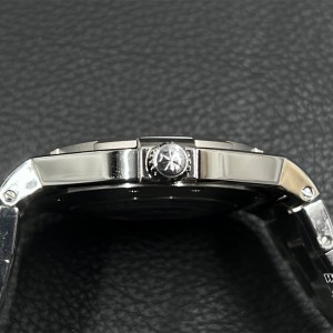 PPF A1226SC Overseas 42mm 47040 Grey Dial SS Bracelet - Image 7