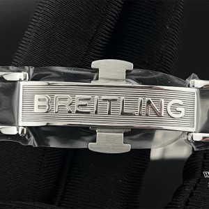 BLSF A7750 Breitling Chrono 43mm NAVITIMER B01 Champagne/Black Dial SS Bracelet - Image 5