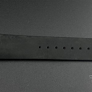 BLSF A7750 Breitling Chrono 43mm NAVITIMER B01 Black/White Dial Black Leather Strap - Image 3