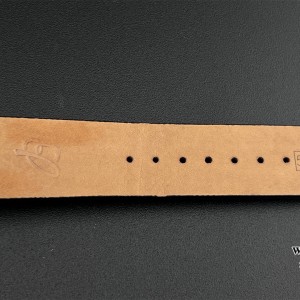 BLSF A7750 Breitling Chrono 43mm NAVITIMER B01 Black/White Dial Black Leather Strap - Image 4