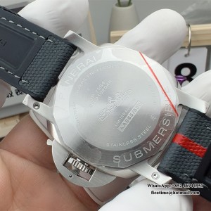 PAM1579 Submersible Luna Rossa 42mm VSF White Dial Gummy Strap P900 - Image 6