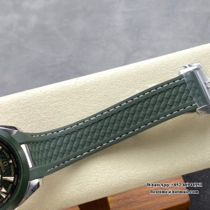 VSF A8938 Aqua Terra 150M 43mm Worldtimer SS/RU Green Dial - Image 3