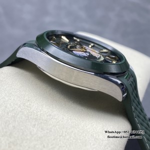 VSF A8938 Aqua Terra 150M 43mm Worldtimer SS/RU Green Dial - Image 8