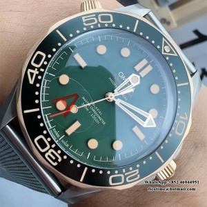 VSF A8806 Seamaster 300m 2024 42mm TI/TI Green Dial - Image 8
