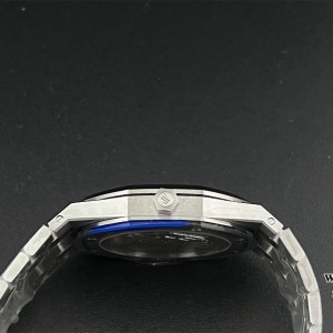 ZF A7121 Royal Oak 39MM 16202 Blue Textured Dial SS Bracelet - Image 6