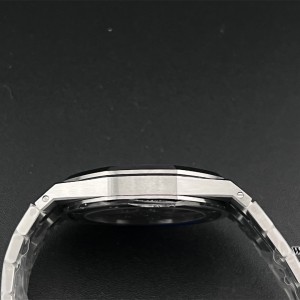 ZF A7121 Royal Oak 39MM 16202 Blue Textured Dial SS Bracelet - Image 7