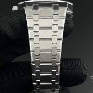 ZF A7121 Royal Oak 39MM 16202 Blue Textured Dial SS Bracelet - Image 8