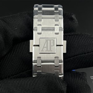 ZF A7121 Royal Oak 39MM 16202 Blue Textured Dial SS Bracelet - Image 9