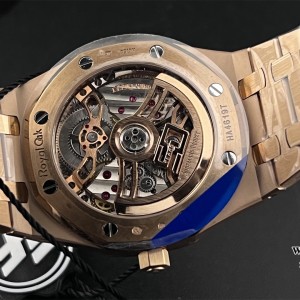 ZF A7121 Royal Oak 39MM RG 16202  Gray Textured Dial RG Bracelet - Image 3