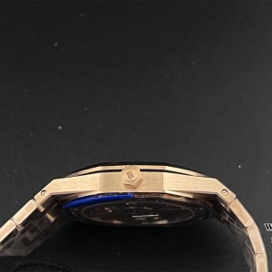 ZF A7121 Royal Oak 39MM RG 16202  Gray Textured Dial RG Bracelet - Image 5