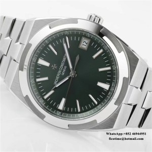 8F A5100 Overseas 4500V 41mm Green Dial Green Rubber Strap - Image 3