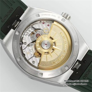 8F A5100 Overseas 4500V 41mm Green Dial Green Rubber Strap - Image 5