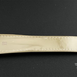 AF MY9015 Tank Solo 41mm White Dial Black Leather strap - Image 2