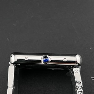 AF Quartz Tank Solo 27.4mm White Dial SS Bracelet - Image 7