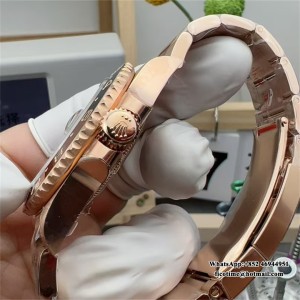 ARF VR3285 GMT Master II 126715 Rootbeer Oyster RG/RG Black Dial - Image 6