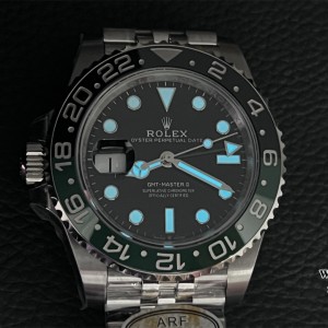 ARF SH3285 GMT Master II 126720 Sprite Jubilee Bracelet 40mm Black Dial V2 - Image 6