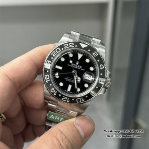 ARF Asia 3186 CHS GMT Master II 116710LN 904L SS/SS Black Dial - Image 6