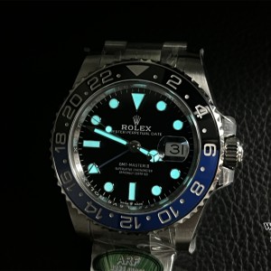 ARF V3 VR3285 GMT Master II 126710 Batman 40mm Oyster Bracelet Black Dial - Image 7