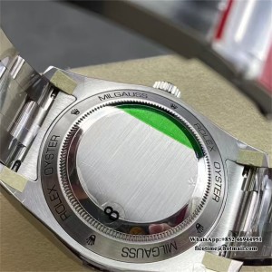 VSF Milgauss 116400GV 904L 40mm Blue Dial Green Crystal VS3131 - Image 5