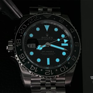 VSF DD3285 GMT Master II 126720 Sprite Jubilee Bracelet 40mm Black Dial - Image 6