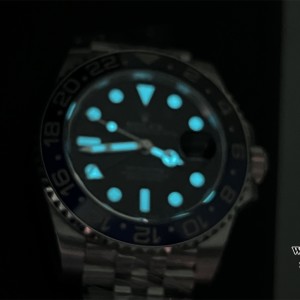 VSF DD3285 GMT Master II 126710 Batgirl 40mm Jub SS/SS Black Dial - Image 6