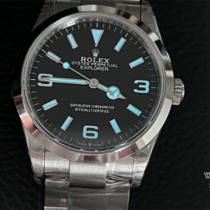VSF VS3230 Explorer I 124270 36mm SS Bracelet Black Dial - Image 8